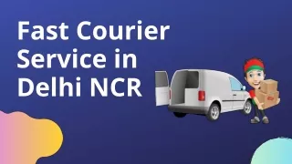 Fast Courier Service in Delhi NCR