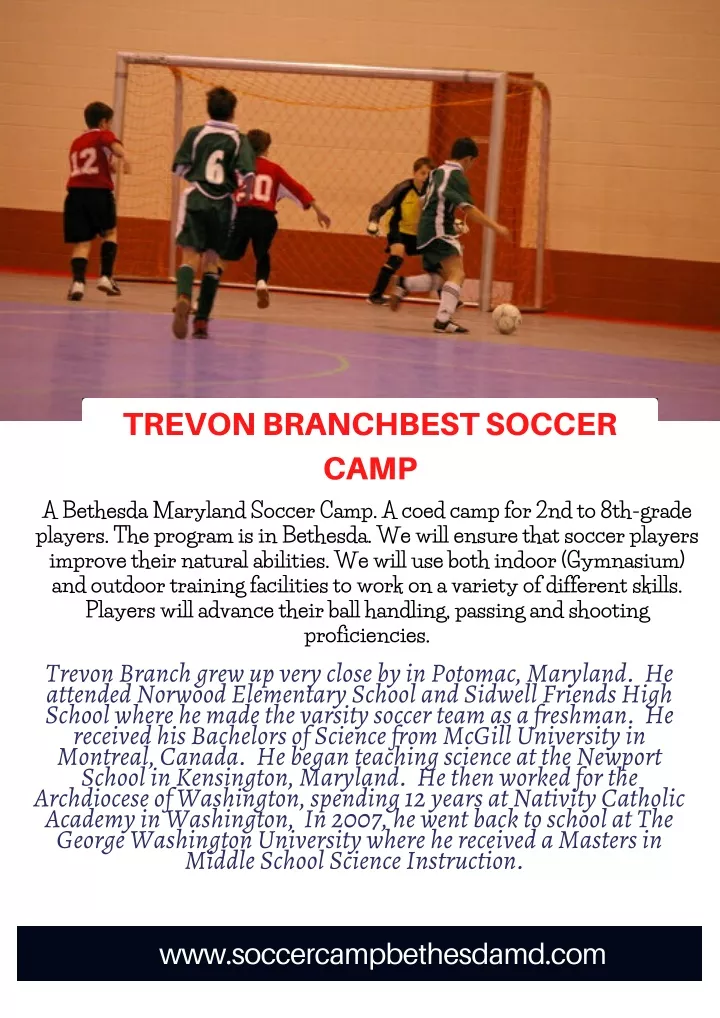 trevon branchbest soccer