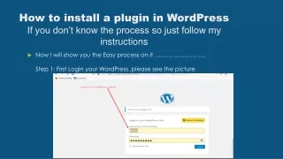 How to install a plugin in WordPress