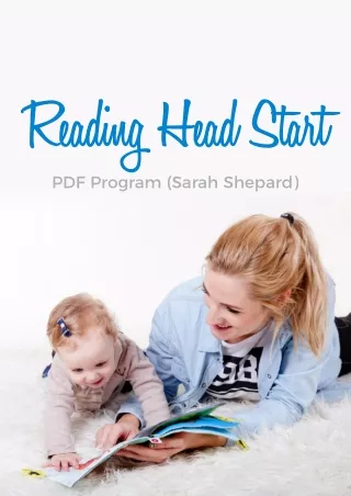 Reading Head Start PDF by Sarah Shepard (Program)