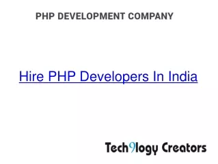 hire php developers in india