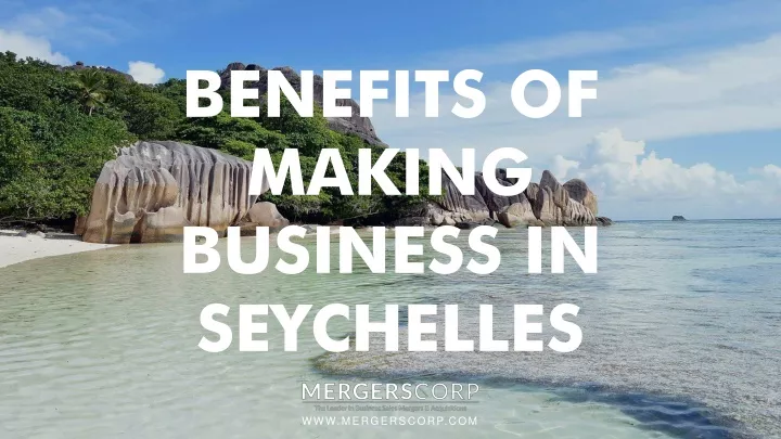 benefits of making business in seychelles