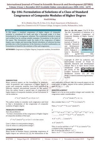 international journal of trend in scientific