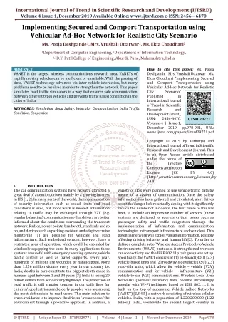 international journal of trend in scientific