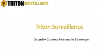 triton surveillance
