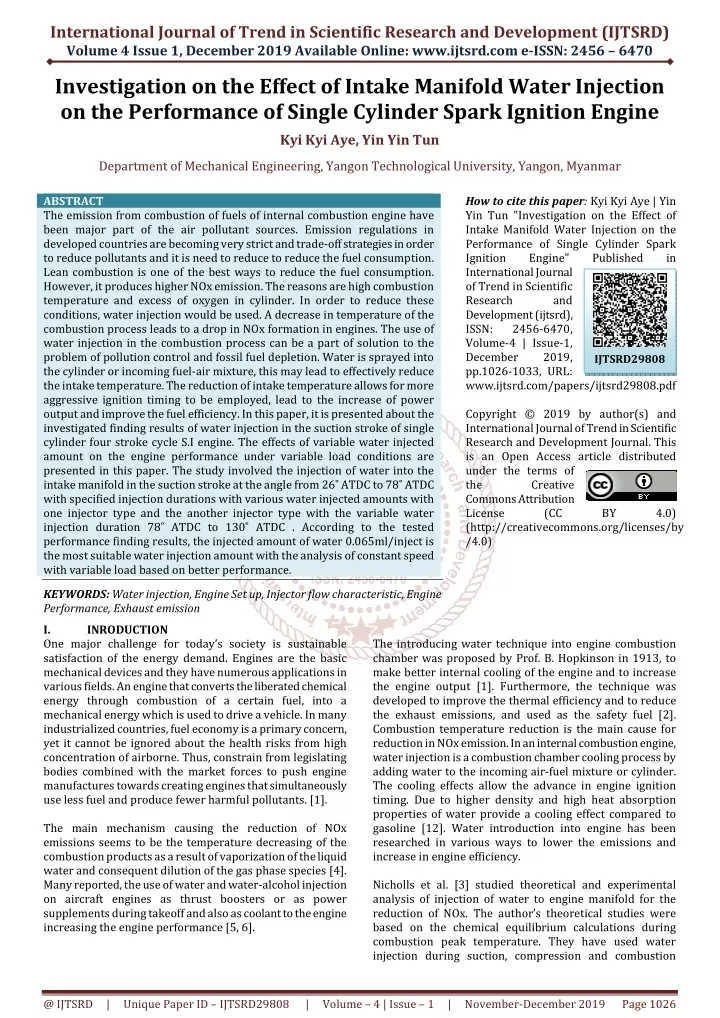 international journal of trend in scientific