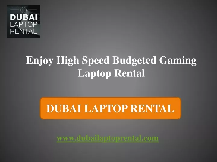 enjoy high speed budgeted gaming laptop rental