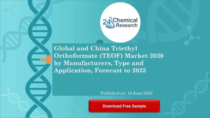 global and china triethyl orthoformate teof