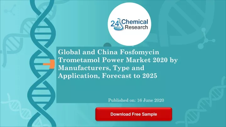global and china fosfomycin trometamol power