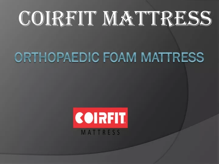 coirfit marvel mattress price