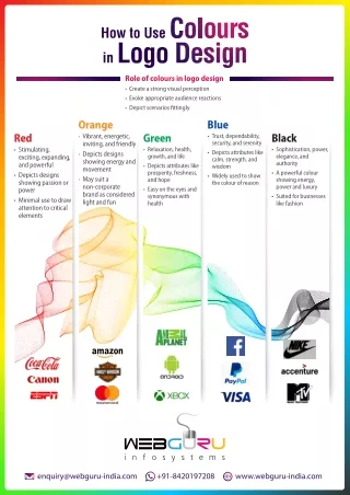 role of colours in logo design create a strong