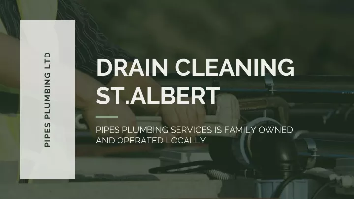 drain cleaning st albert