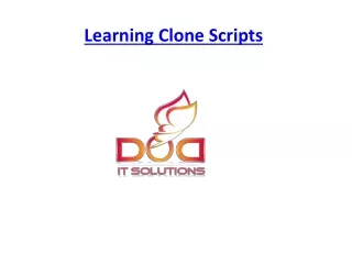 learning clone scripts