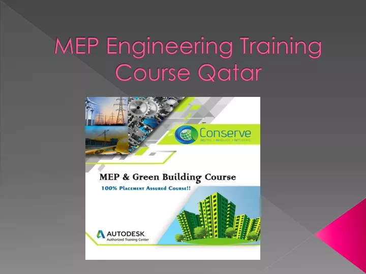 mep engineering training course qatar