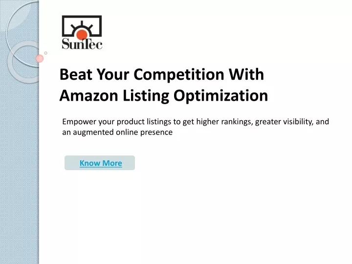 beat your competition with amazon listing