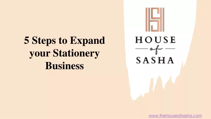 5 steps to expand your stationery business
