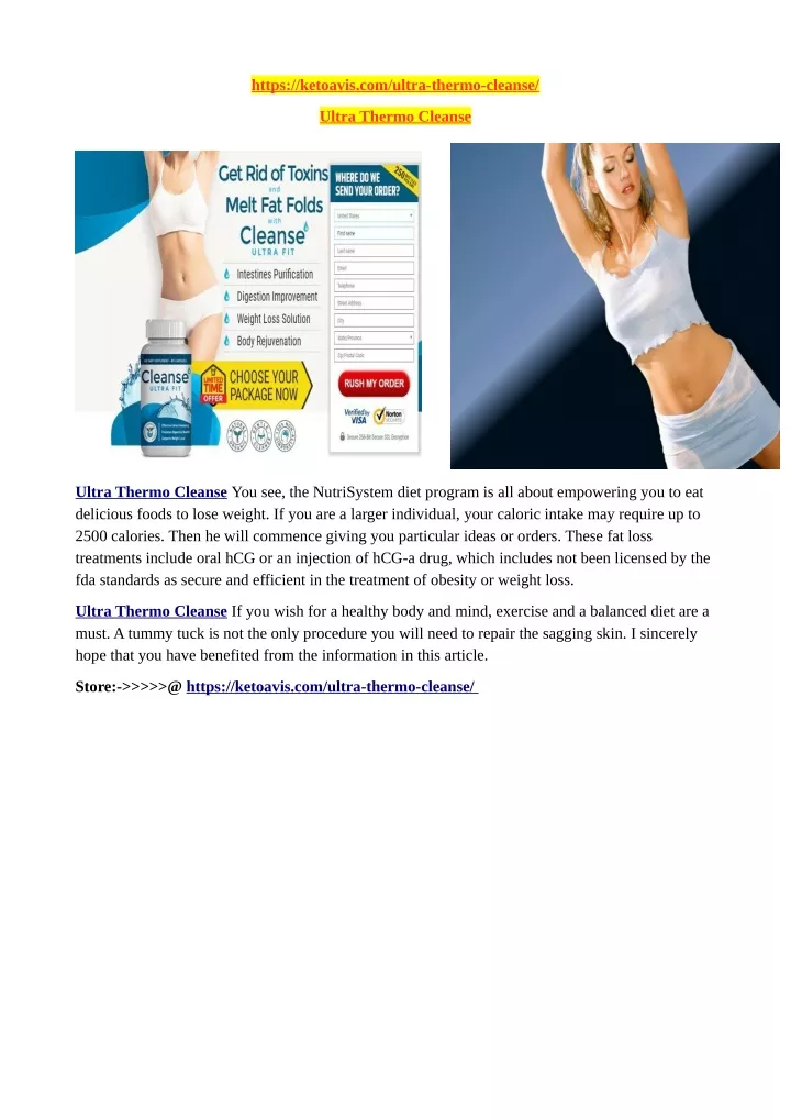 https ketoavis com ultra thermo cleanse