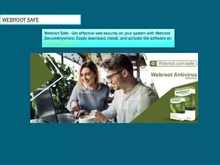 Webroot.com/safe - Download And Install Webroot SecureAnywhere AntiVirus