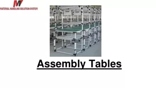 Assembly Tables Manufacturers