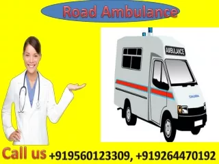 Top Road Ambulance Service in Darbhanga and Muzaffarpur by Medivic Ambulance