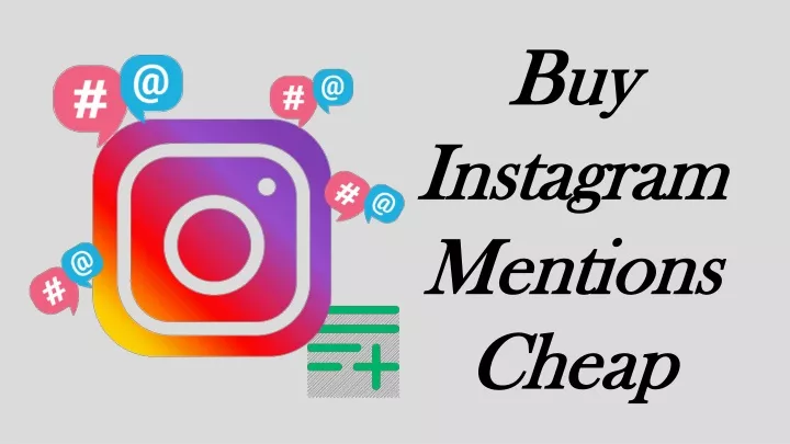 buy instagram mentions cheap