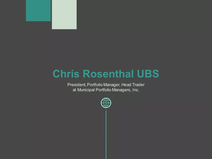 chris rosenthal ubs