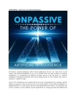 ONPASSIVE - The Power of Artificial Intelligence - slide 1