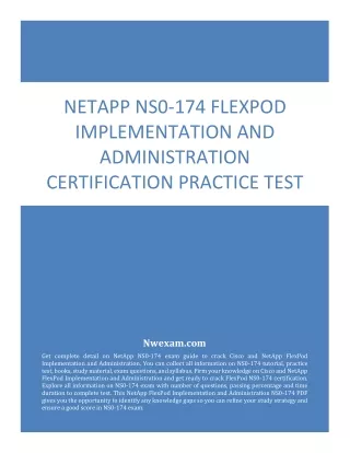 netapp ns0 174 flexpod implementation