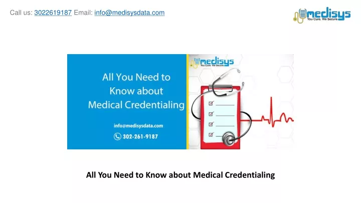 all you need to know about medical credentialing