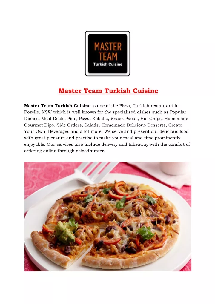 master team turkish cuisine