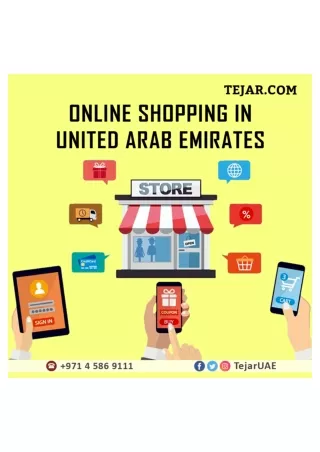 Online Shopping in United Arab Emirates