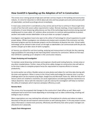 how covid19 is speeding up the adoption