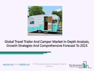 global global travel trailer and camper market
