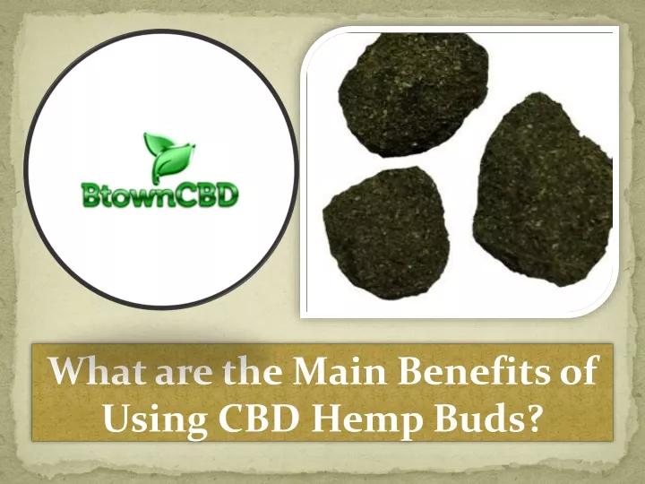 what are the main benefits of using cbd hemp buds