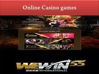 online casino games