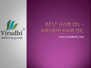 Best Hair Oil for Dandruff & Hair Growth