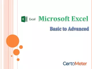 Certometer Excel Course