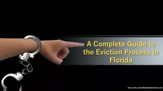 A Complete Guide to the Eviction Process in Florida