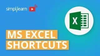 MS Excel Shortcuts 2020 | Excel Shortcut Tips And Tricks 2020 | MS Excel Tutorial l Simplilearn