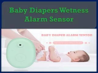 Baby Diapers Wetness Alarm Sensor