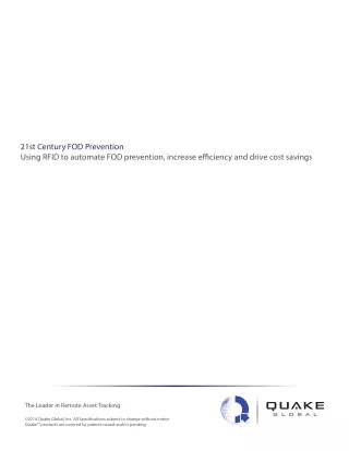 21st century fod prevention using rfid