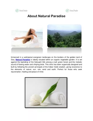 All About Natural Paradise