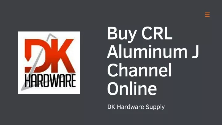 buy crl aluminum j channel online dk hardware