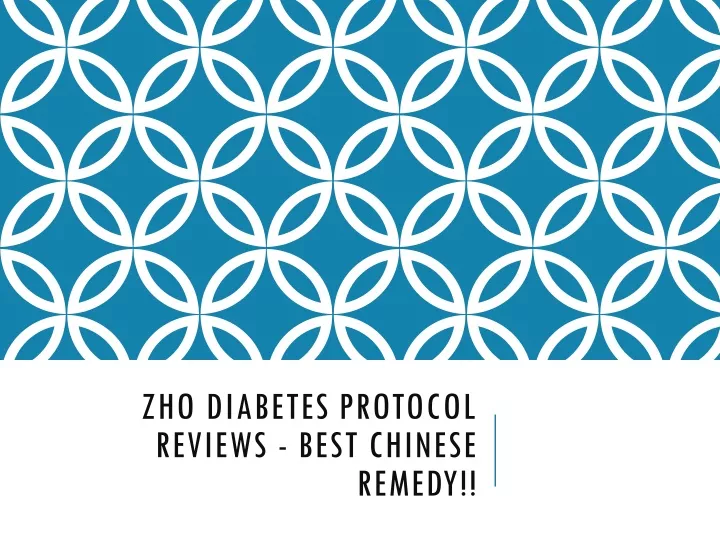zho diabetes protocol reviews best chinese remedy