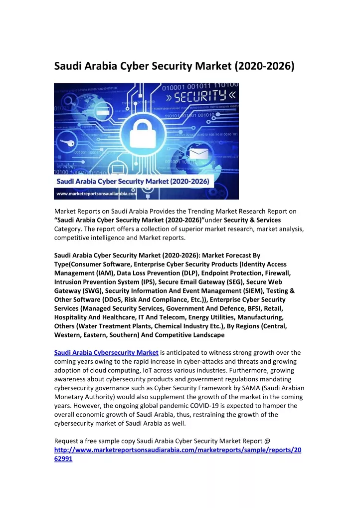 saudi arabia cyber security market 2020 2026
