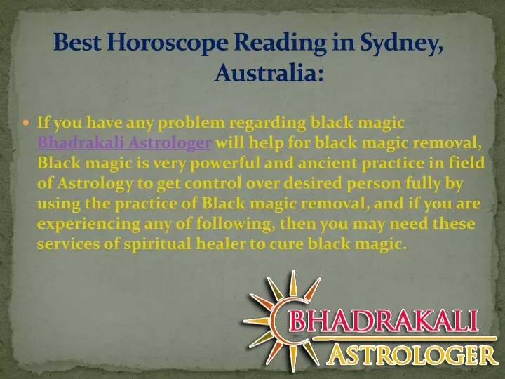 best horoscope reading in sydney australia