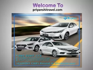 Best taxi services in Bhubaneswar