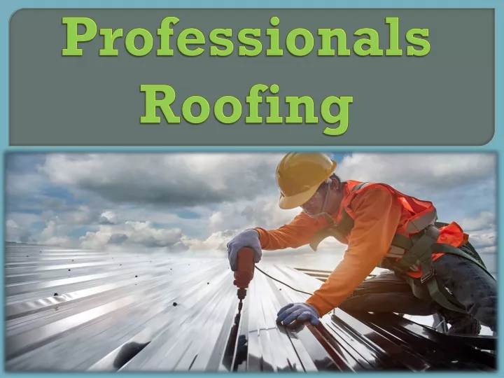 professionals roofing