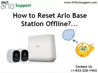 Arlo Base Station Offline ( 18332281965) Arlo camera Is Offline