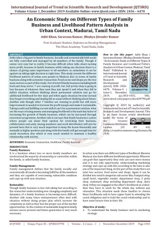 international journal of trend in scientific